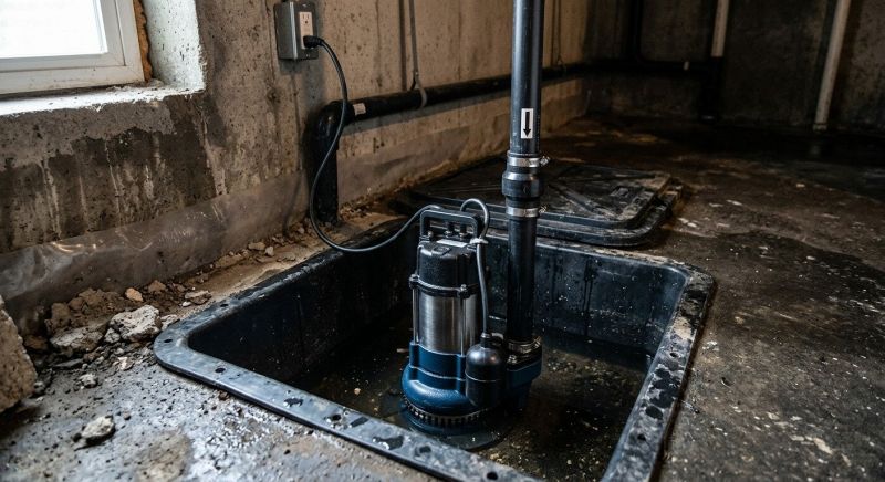 Basement Drainage Installation in Mobile, AL