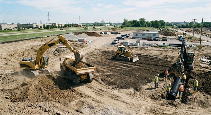 Commercial Land Preparation in Houston, TX