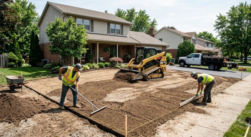 Yard Leveling Service