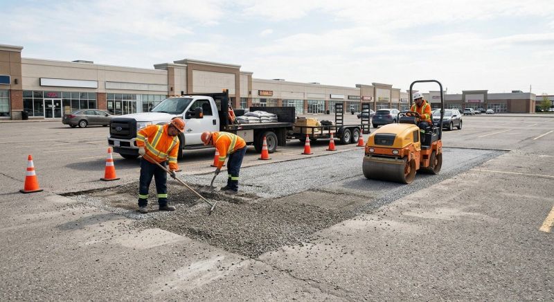 Parking Lot Gravel Repair in Provo, UT