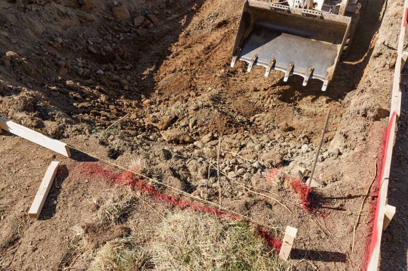 Footer Excavation in Houston, TX