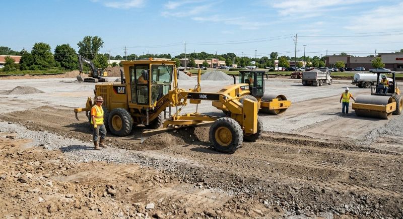 Parking Lot Gravel Repair in Suwanee, GA
