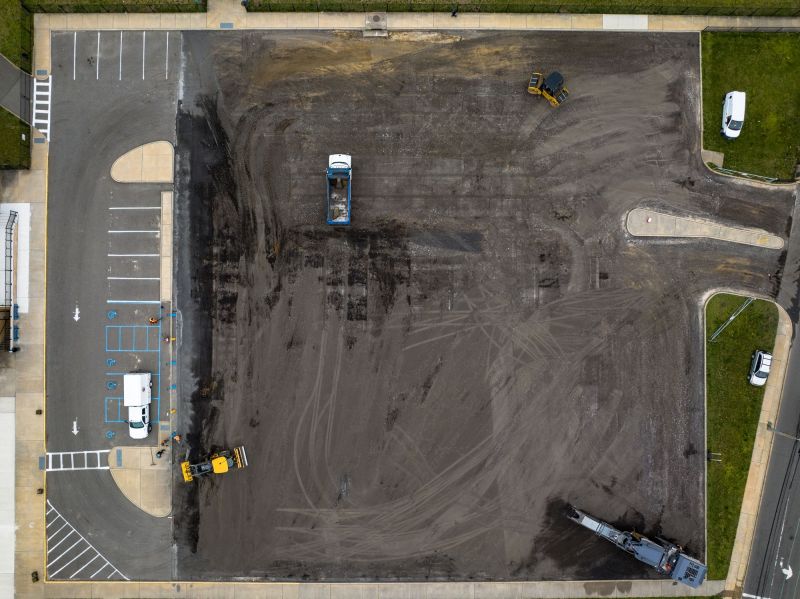 Parking Lot Leveling in Gainesville, GA